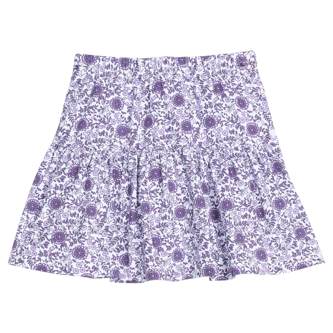 BISBY SALLY SKORT LAVENDER VINE FLORAL
