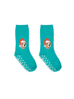 LIVING ROYAL SANTA PUPPY 3D SOCKS