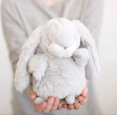 TINY NIBBLE BUNNY GREY