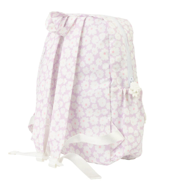 APPLE OF MY ISLA THE BACKPACK LARGE LAVENDER DAISIES