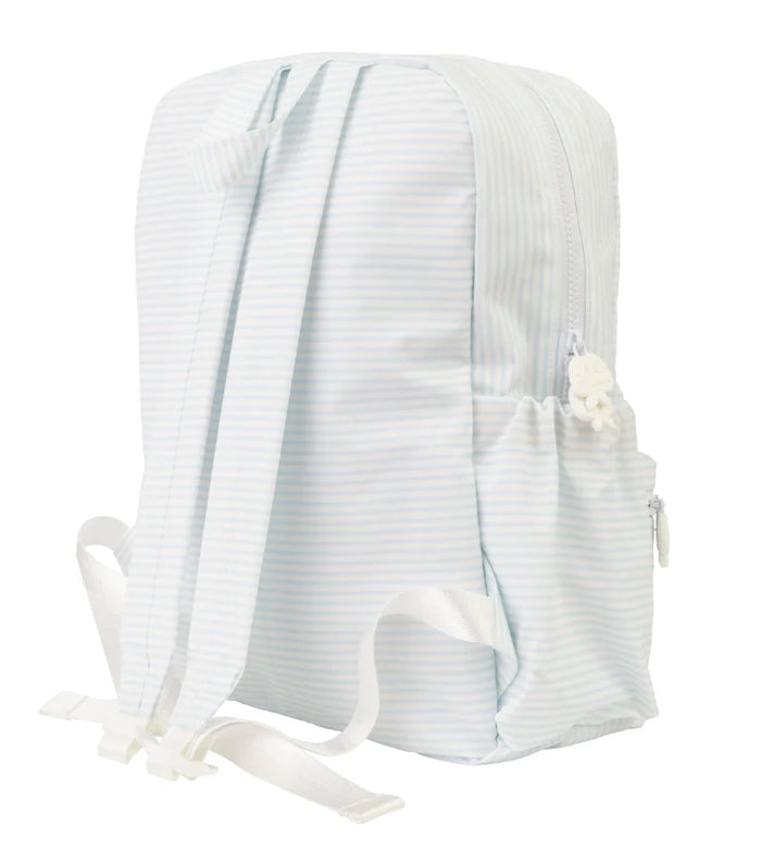 APPLE OF MY ISLA THE BACKPACK LARGE LIGHT BLUE STRIPE