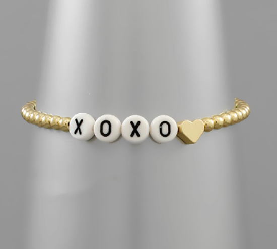 XOXO STRETCH BRACELET