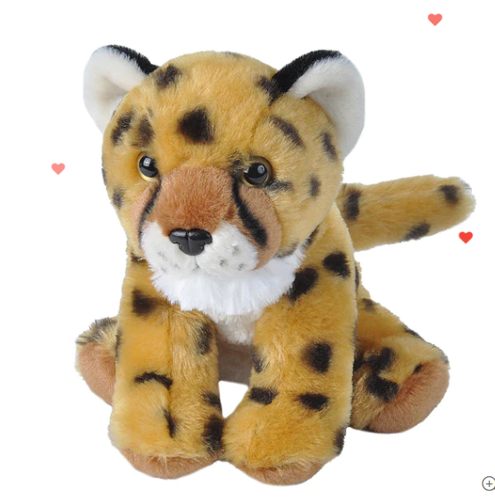 MINI CHEETAH BABY 8"