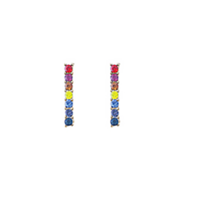 PRIMARY COLOR BAR EARRINGS