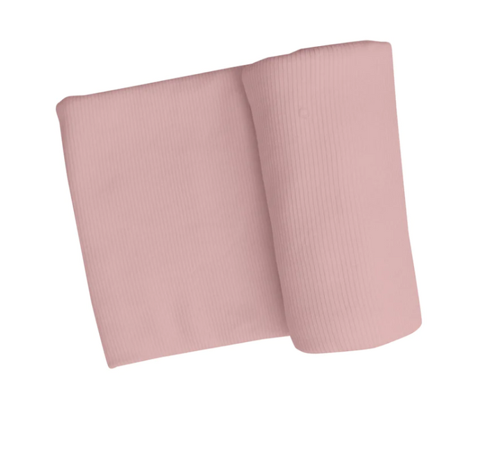 ANGEL DEAR SWADDLE BLANKET SILVER PINK