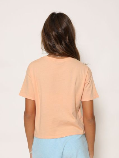 KAVEAH COTTON JERSEY TEE APRICOT