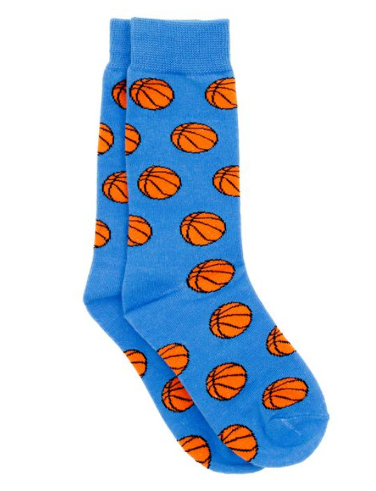 PROPERLY TIED LUCKY DUCKS SOCK BASKETBALL