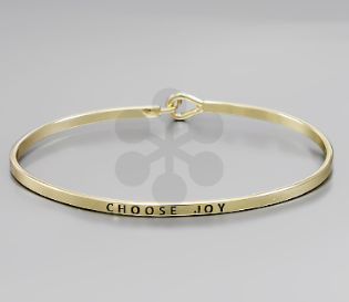 CHOOSE JOY BANGLE