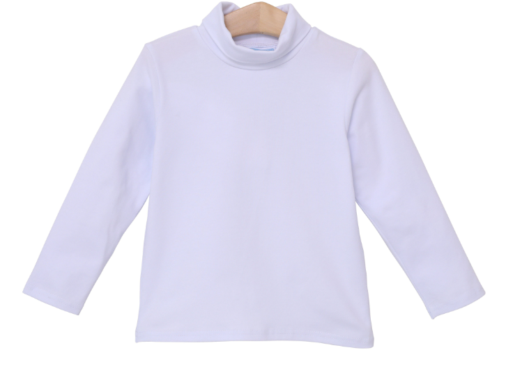 TROTTER STREET TAYLOR TURTLENECK WHITE