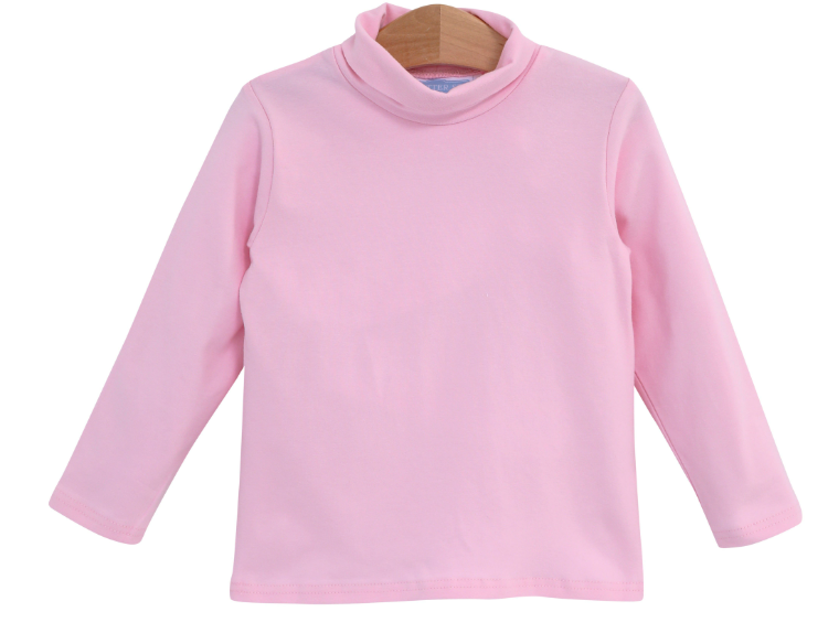 TROTTER STREET TAYLOR TURTLENECK LIGHT PINK