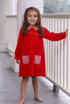 TROTTER STREET ABIGAIL DRESS RED