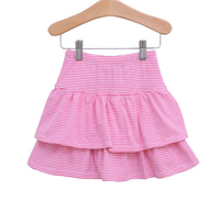 TROTTER STREET ROSEMARY SKORT PINK STRIPE