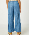 HAYDEN GIRLS PANELED WIDELEG TENSEL PANTS