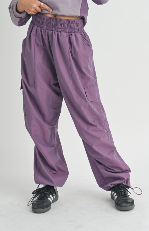 SADIE & SAGE TWEEN VITA ELASTIC CARGO PANTS