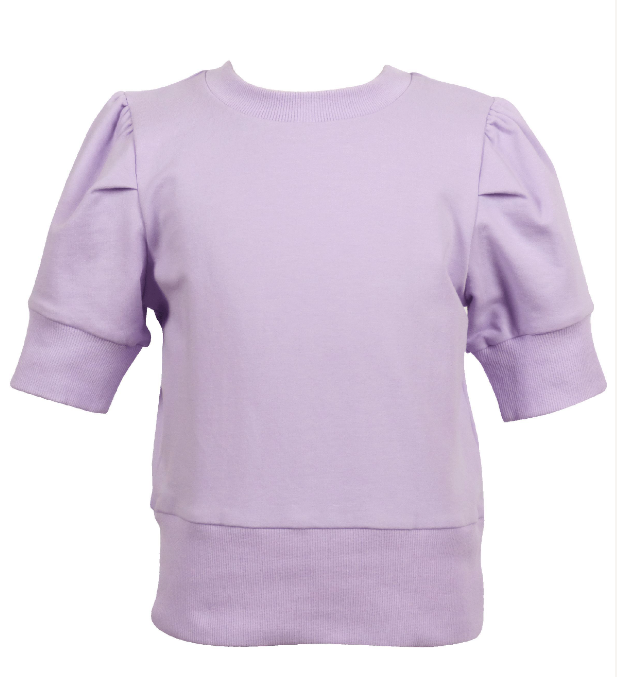 THE YELLOW LAMB MADISON TOP LAVENDER