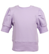 THE YELLOW LAMB MADISON TOP LAVENDER