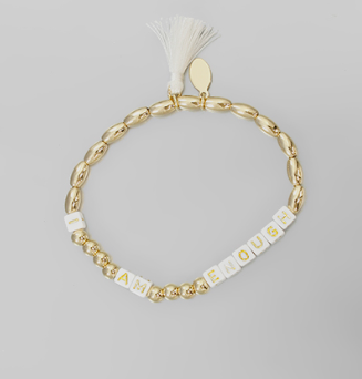 GOLDEN STELLA I AM ENOUGH BRACELET