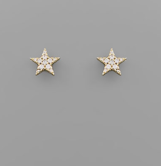 CZ STAR STUDS