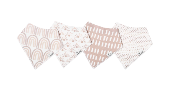 COPPER PEARL BLISS BANDANA BIB SET