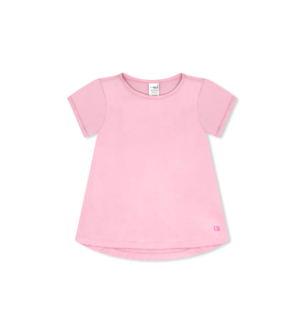 SET ATHLEISURE BRIDGET BASIC T-COTTON CANDY PINK