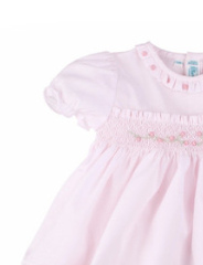 FELTMAN BROTHERS ROSE GARDEN SMOCKED DRESS