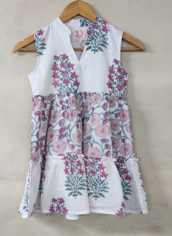 VICTORIA DUNN BROOKE PLUMERIA DRESS