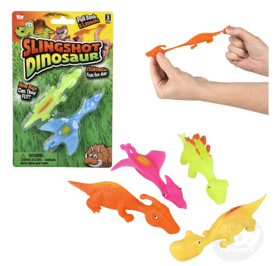 4" SLINGSHOT DINOSAUR