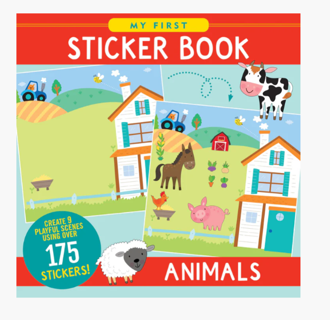 FIRST STICKER BOOK ANIMALS