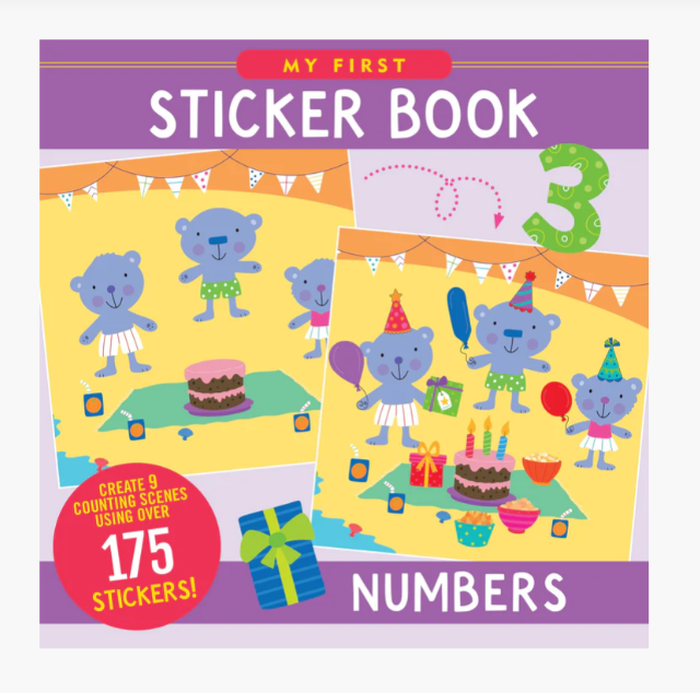 FIRST STICKER BOOK NUMBERS