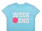 ISCREAM WEEKEND BOXY TEE SHIRT