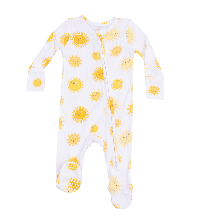 ANGEL DEAR HAPPY SUNS 2 WAY ZIPPER FOOTIE