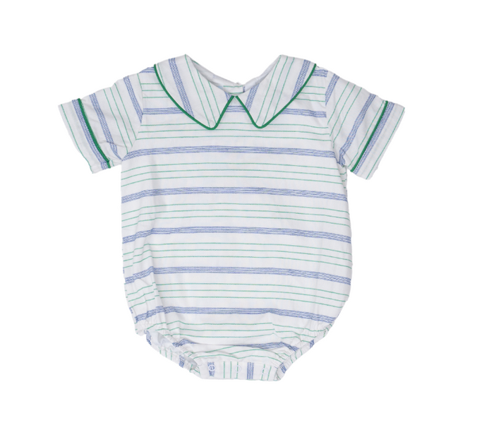 THE OAKS BAYLOR BUBBLE GREEN & BLUE STRIPE