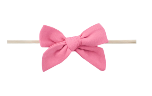 COPPER PEARL FLAMINGO CLASSIC NYLON BOW