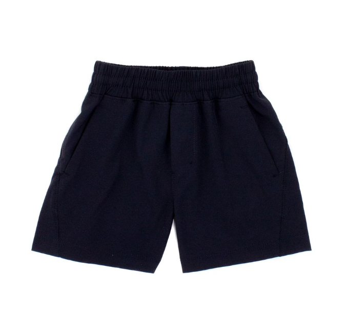 PROPERLY TIED BOYS COURT SHORT OBSIDIAN