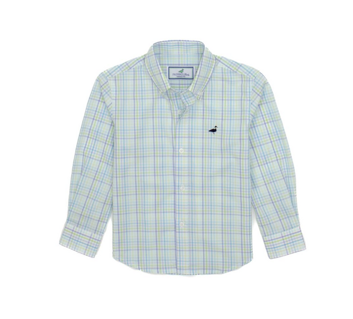 PROPERLY TIED LD BOYS SEASONAL SPORTSHIRT LAGUNA