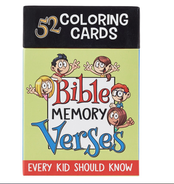 52 COLORING CARDS BIBLE VERSES