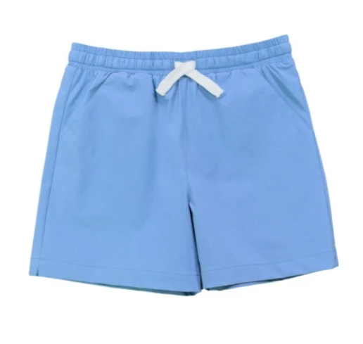 SALTWATER BOYS TOPSAIL PERFORMANCE SHORT LIGHT BLUE