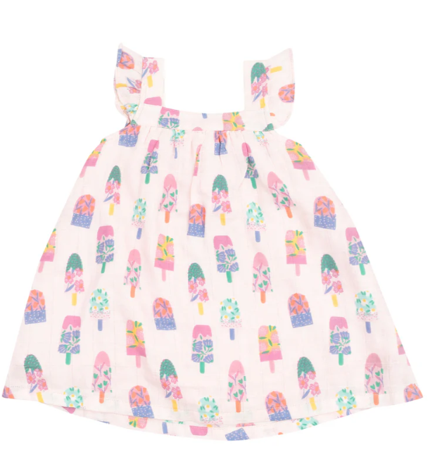 ANGEL DEAR FLORAL POPSICLES SUNDRESS