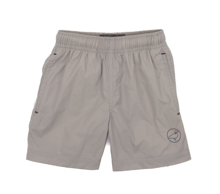 PROPERLY TIED BOYS DRIFTER SHORT LIGHT GREY