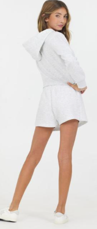 VINTAGE HAVANA ASH GREY BURNOUT FOLDOVER SHORT