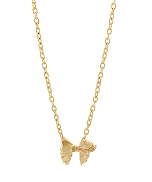 TEXTURED BOW CHOKER