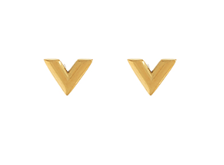 PAVE V SHAPE STUDS