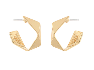 ANGULARED METAL HOOPS