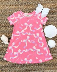 TBBC POLLY PLAY DRESS BAGLEY BOWS