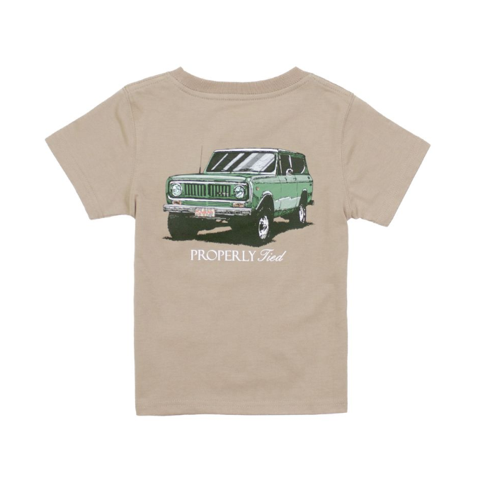 PROPERLY TIED LD BOYS JOYRIDE SS SAND