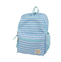 TBBC DON'T FORGET YOUR BACKPACK SARASOTA SKY STRIPE/SEA ISLAND SEAFOAM