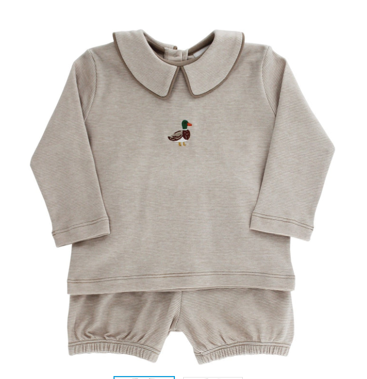 BAILEY BOYS MALLARD BLOOMER SET