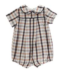 BAILEY BOYS CHARLESTON PLAID DRESSY BUBBLE SHORT