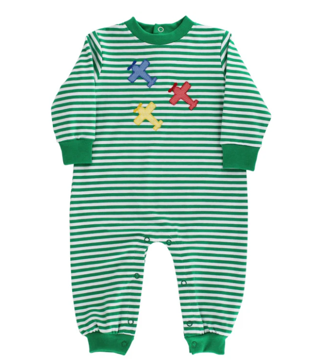 BAILEY BOYS TINY TAILWINDS KNIT ROMPER
