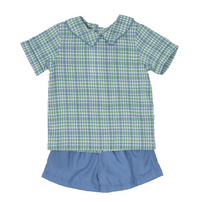 THE OAKS JOHN SET BLUEGRASS PLAID